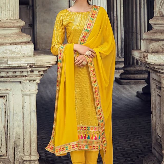 Yellow Salwar
