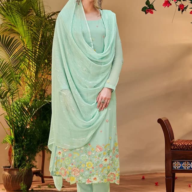 Light Green Salwar