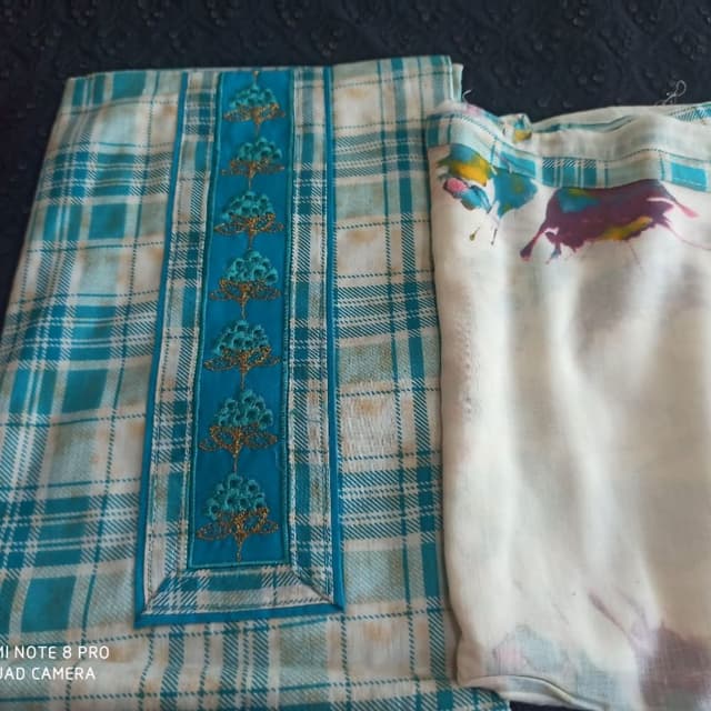 Cotton dress material 