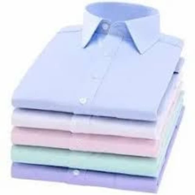 Pastel shades of blue, white, pink, green, and lavender Shirt