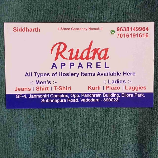 Rudra apparel