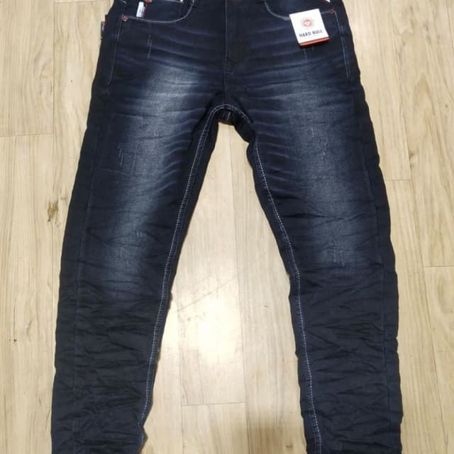 Dark Blue, faded wash effect Jeans