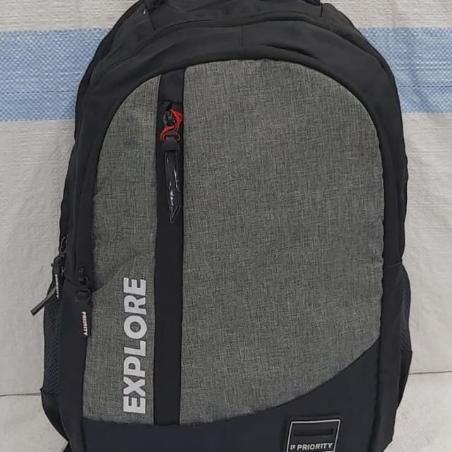 Black and Gray Backpack