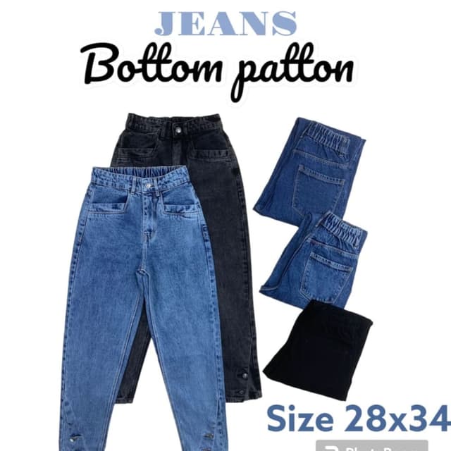Blue, Black Jeans