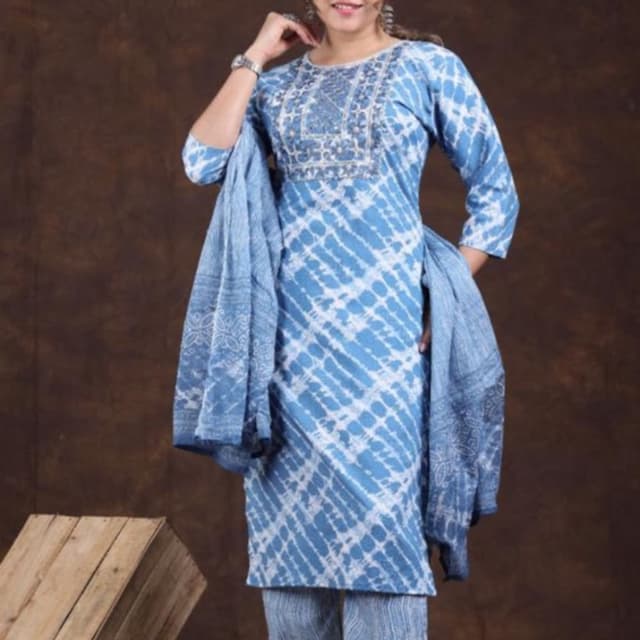 Kurti pent with dupatta 