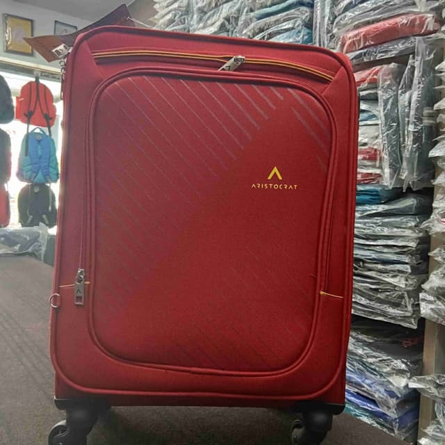 Red, Gold Suitcase
