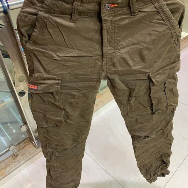 Olive Green Cargo Pants