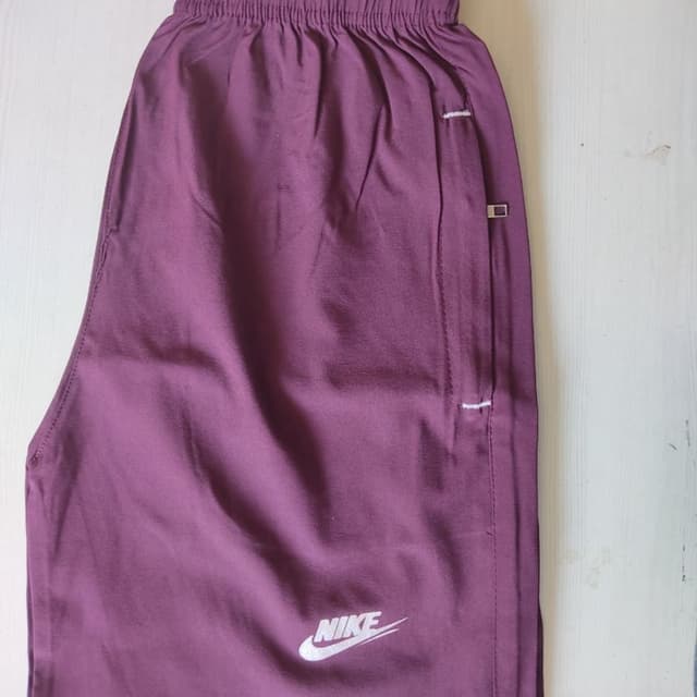 Burgundy Track Pants