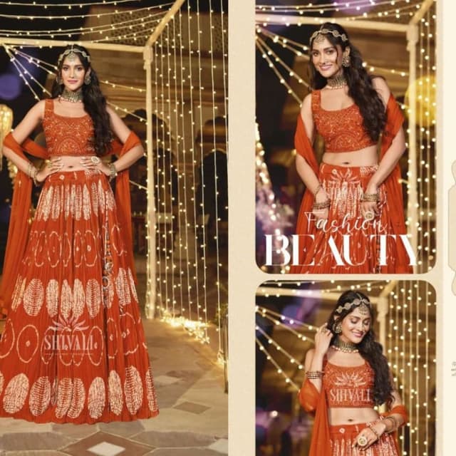 Red Lehenga