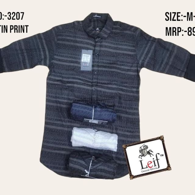 Dark grey and black Shirt