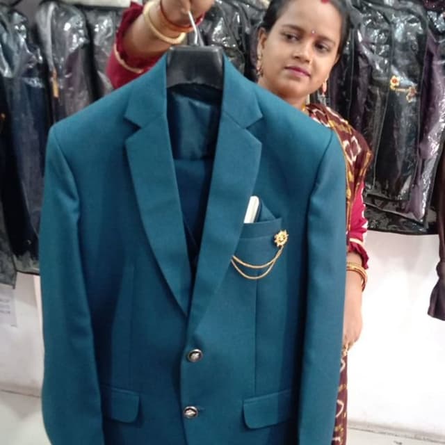 Teal Suit