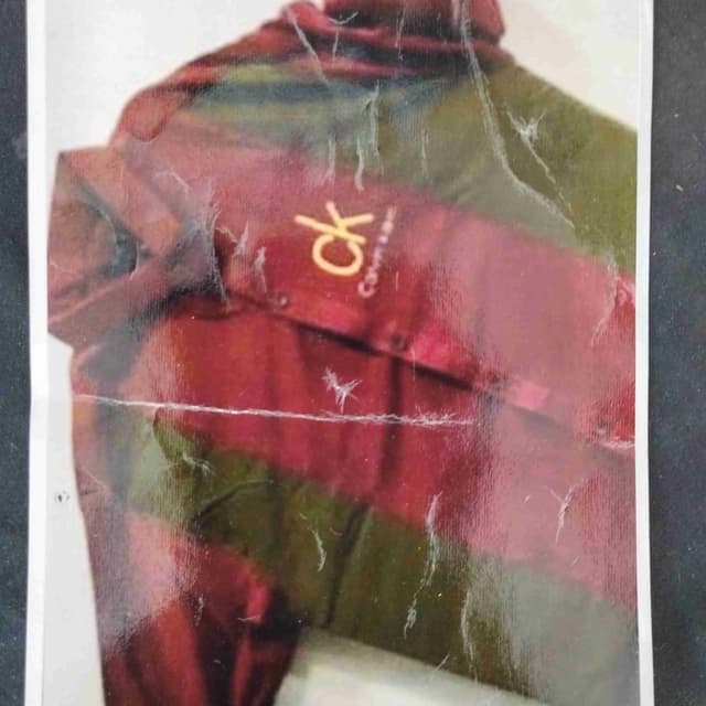 Burgundy, olive green Jacket