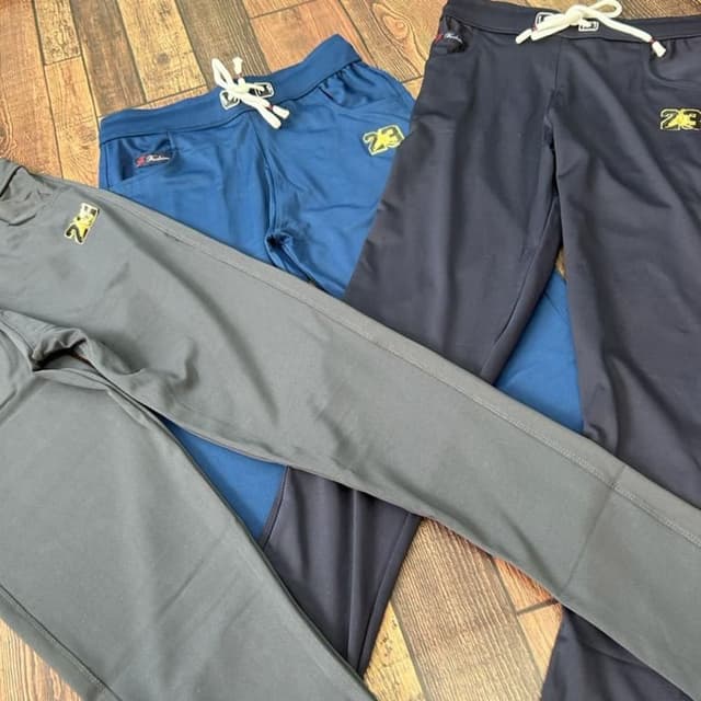 Gray Navy Blue Jeans