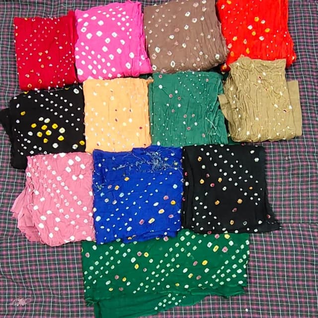COLOR BANDHNI DUPPATTA 