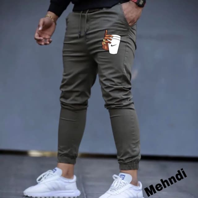 Olive Green Jogger Pants