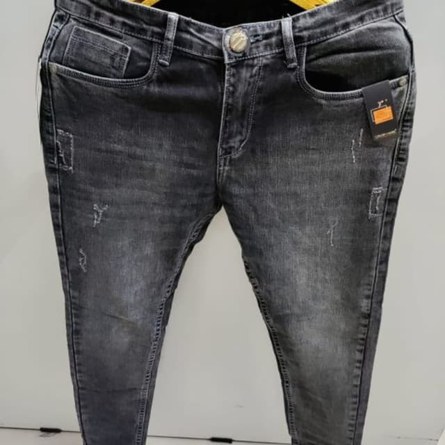 Black and Gray Jeans