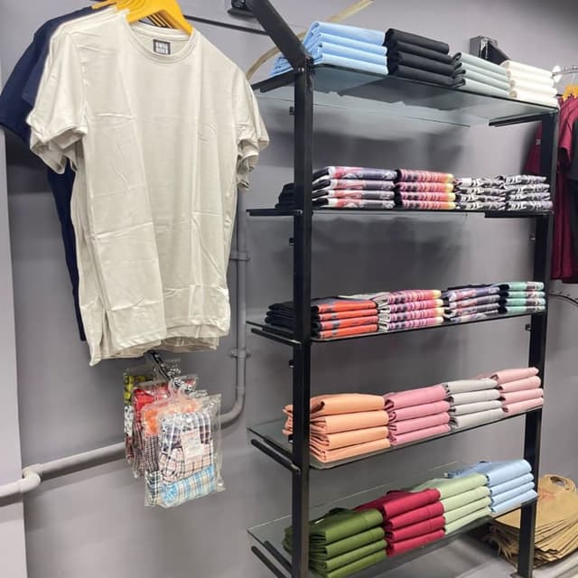 Off-white, with other colors available in the store T-shirt