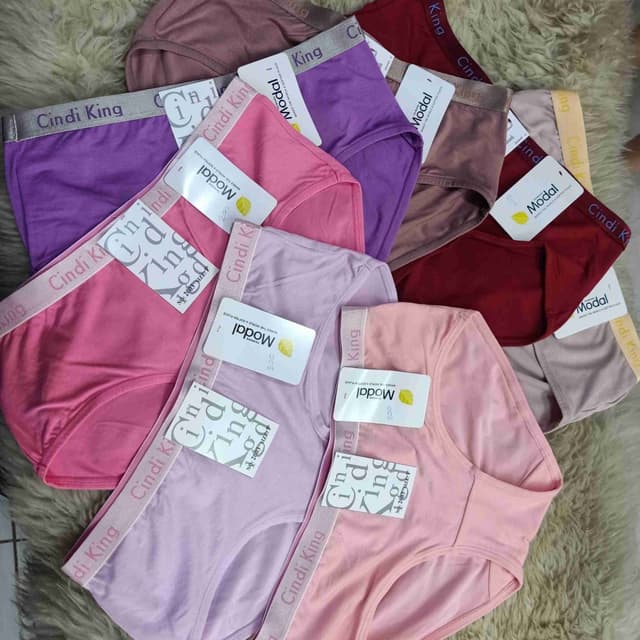 Various shades of pink, purple, and burgundy Briefs