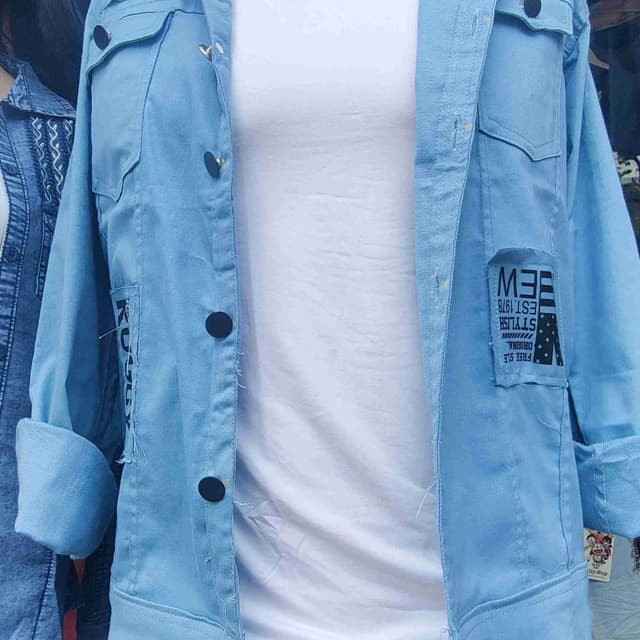 Light Blue Jacket