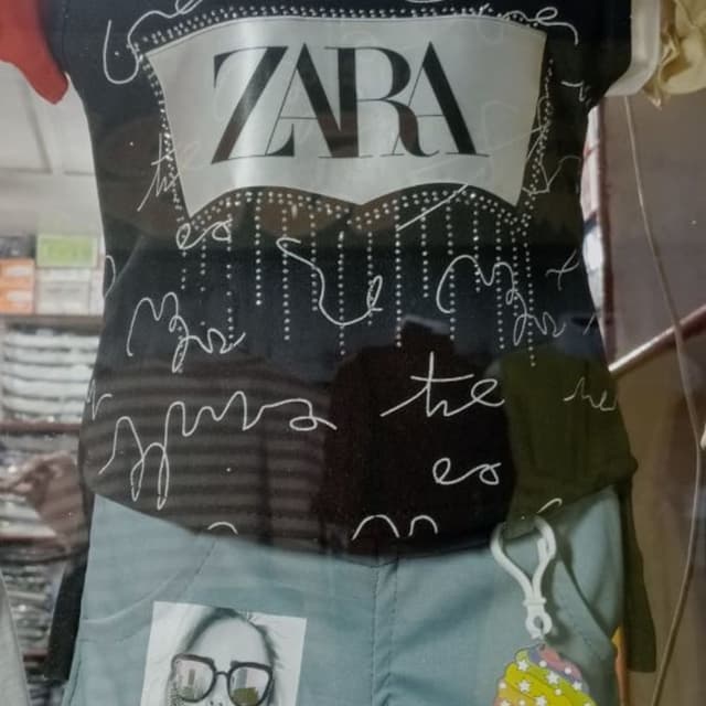 Black and Gray T-shirt