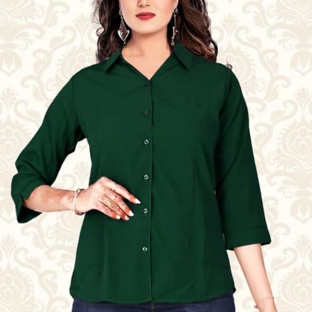 Dark Green Shirt