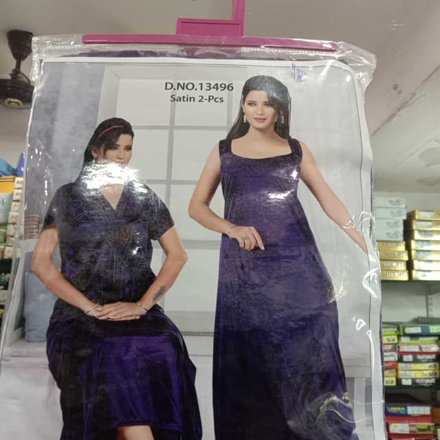 Shades of purple, with gradient effect Nightgown