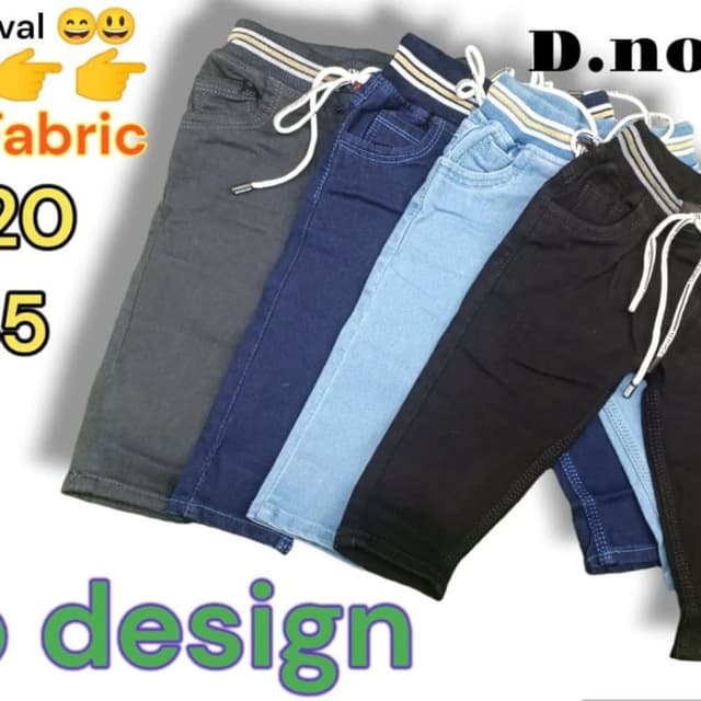 Various shades of denim, including grey, navy, light blue, and black Jeans
