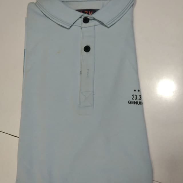Pale Blue Polo Shirt