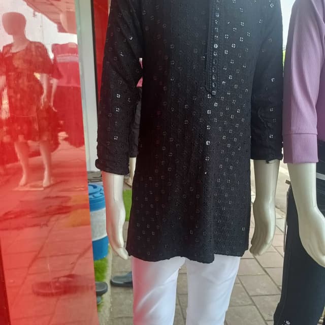 Black Kurta