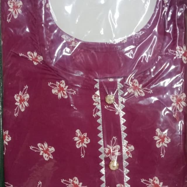 Burgundy, White, Silver Dress