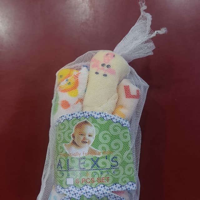 Yellow, White, Green, Pink, Orange Baby Gift Set