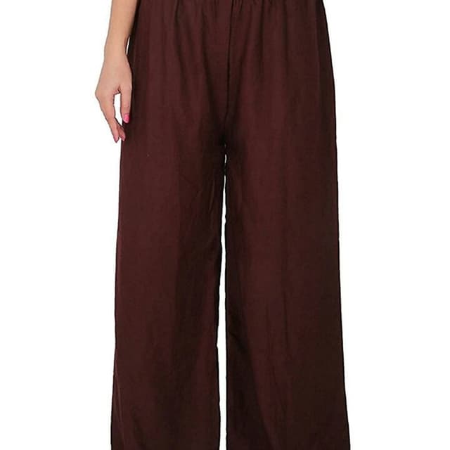 Brown Palazzo Pants