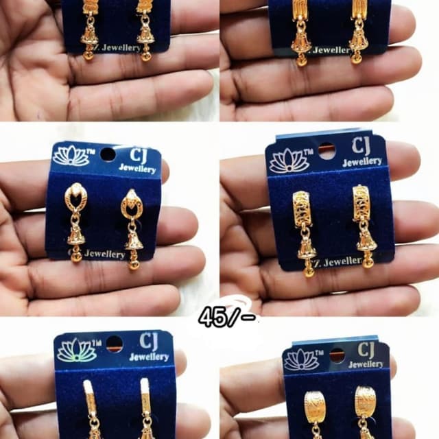 Gold Earrings