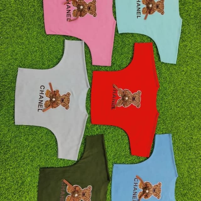 Various - Pink, Light Blue, Red, Grey, Green, and Dark Blue T-shirt