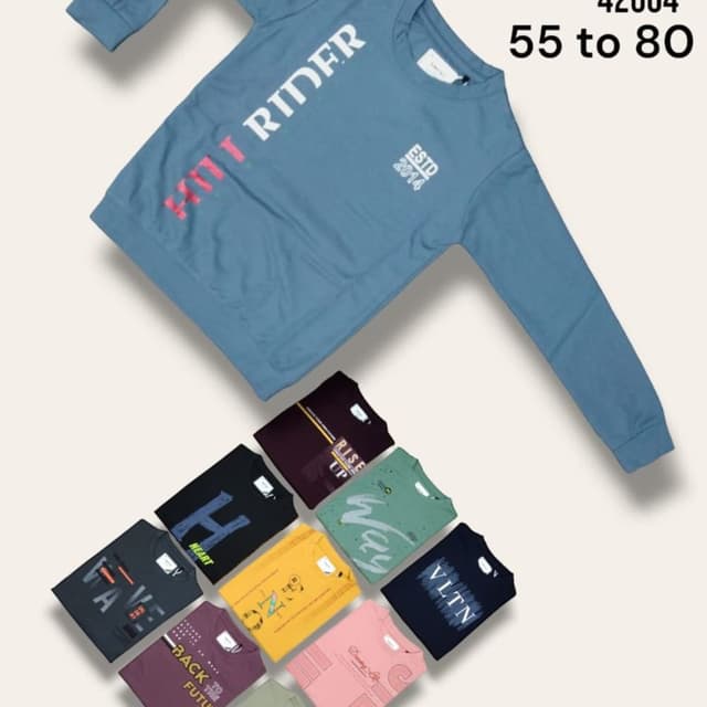 Blue, White, Red Sweatshirt
