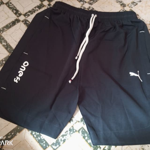 Black and White Shorts