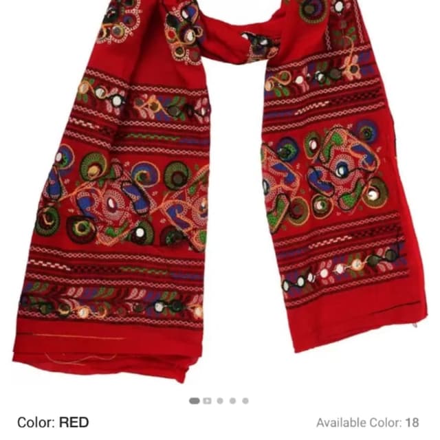 Fulkari cotton  dupatta