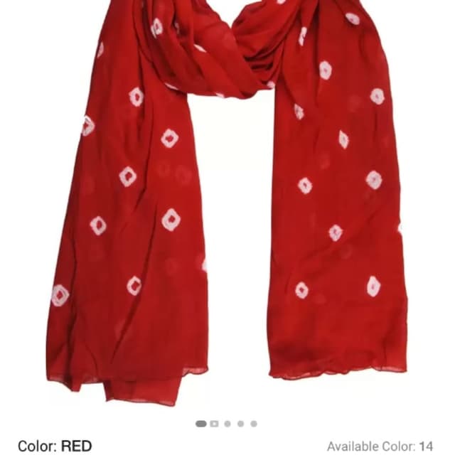 Bhandni cotton dupatta