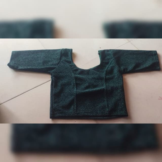 Dark Green Blouse