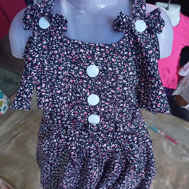Navy blue, red, white Dress