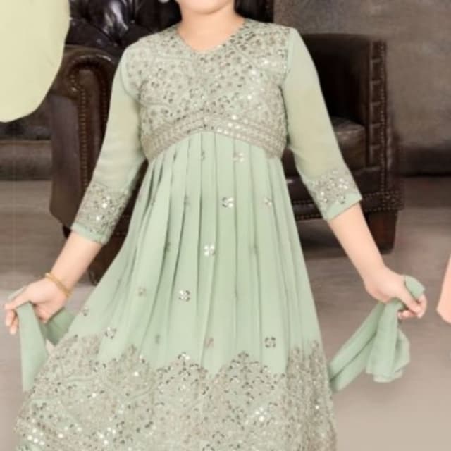 Light Green Lehenga