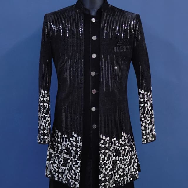 Black and Silver Jacket
