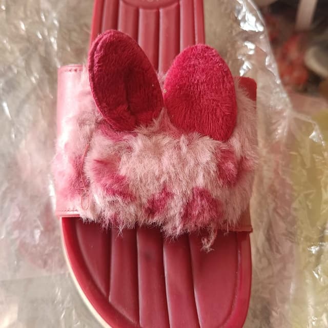 Red, Pink Slippers