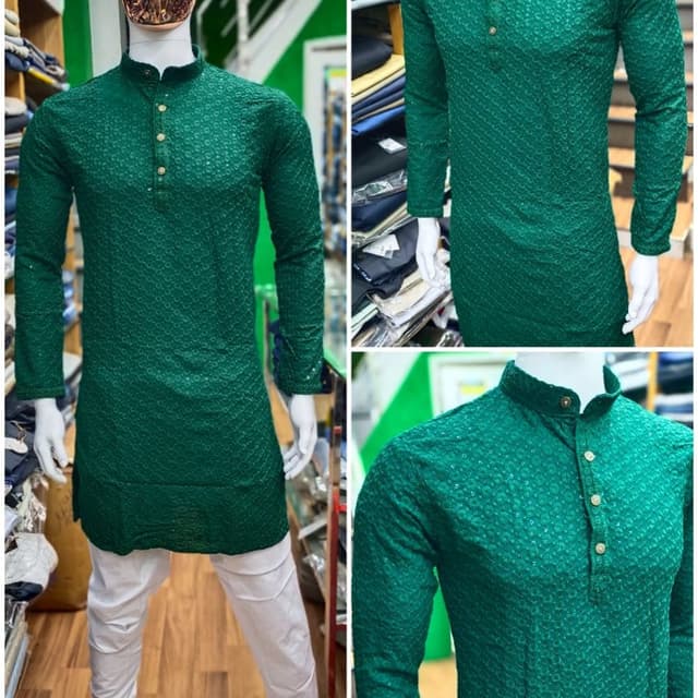 Emerald Green Kurta