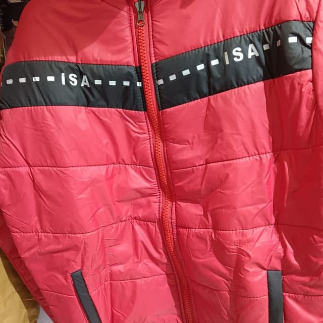 Red, Black Jacket