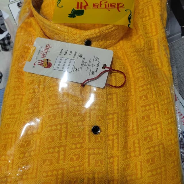 Yellow Kurta