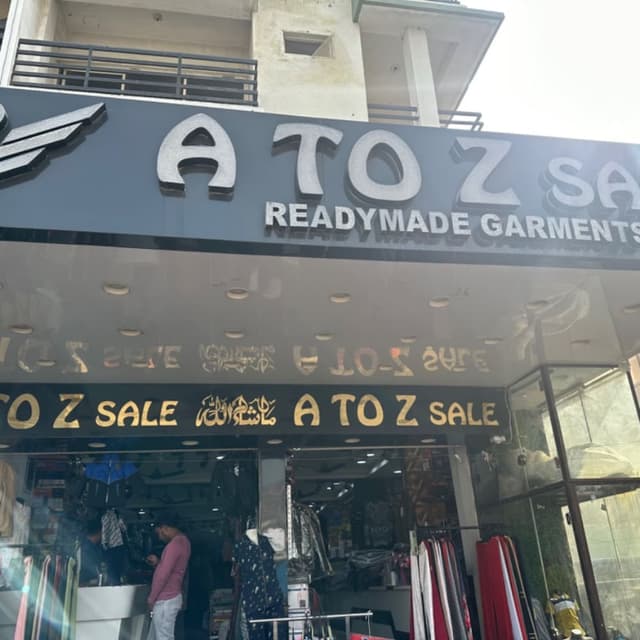 A to z sale