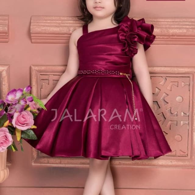 Burgundy Dress