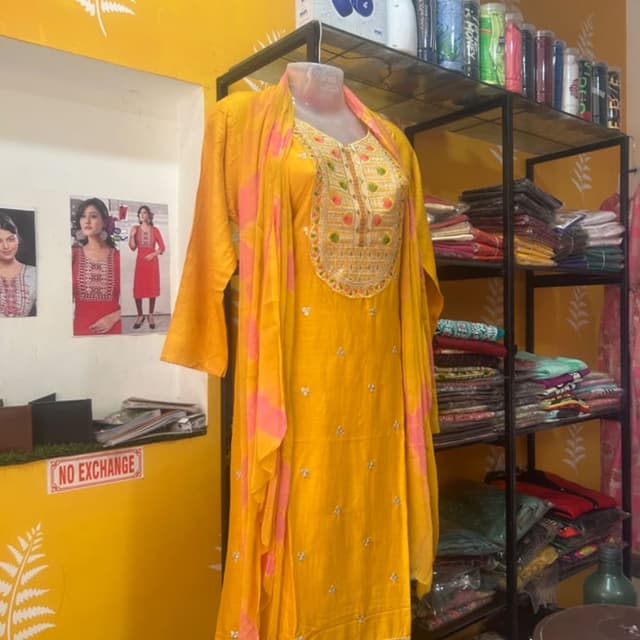 Yellow Salwar Suite