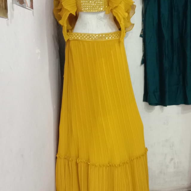 Yellow Lehenga Choli